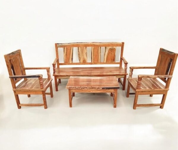 Garden Sofa Set in Acacia Wood (Table Included)