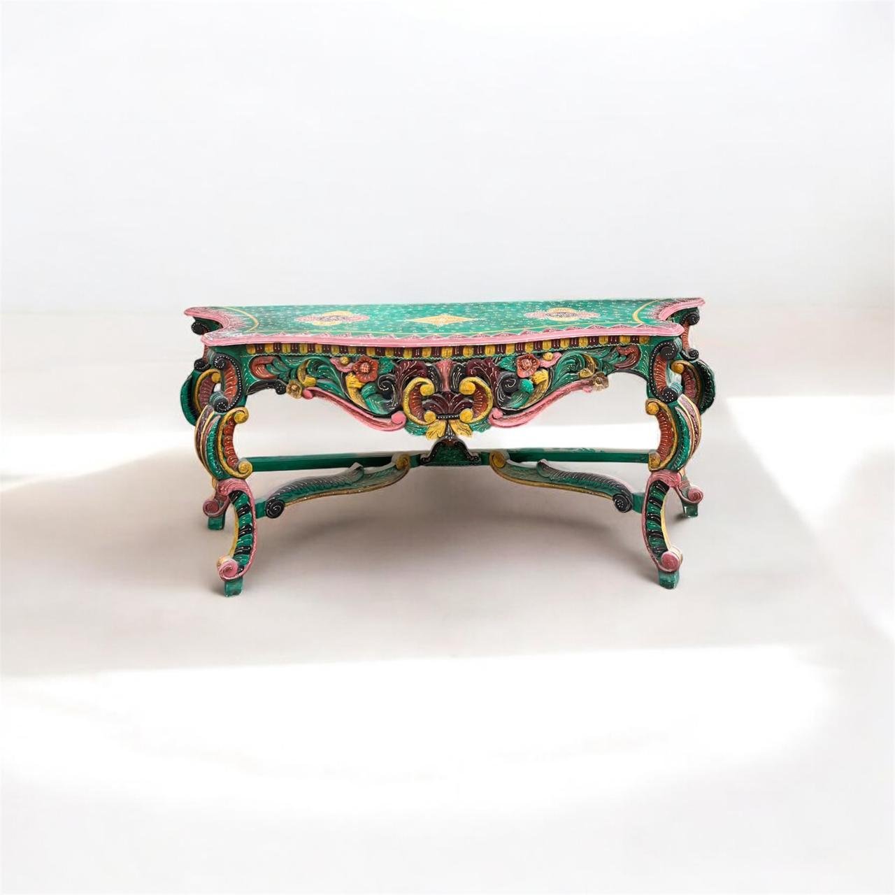 Wooden Painted Console