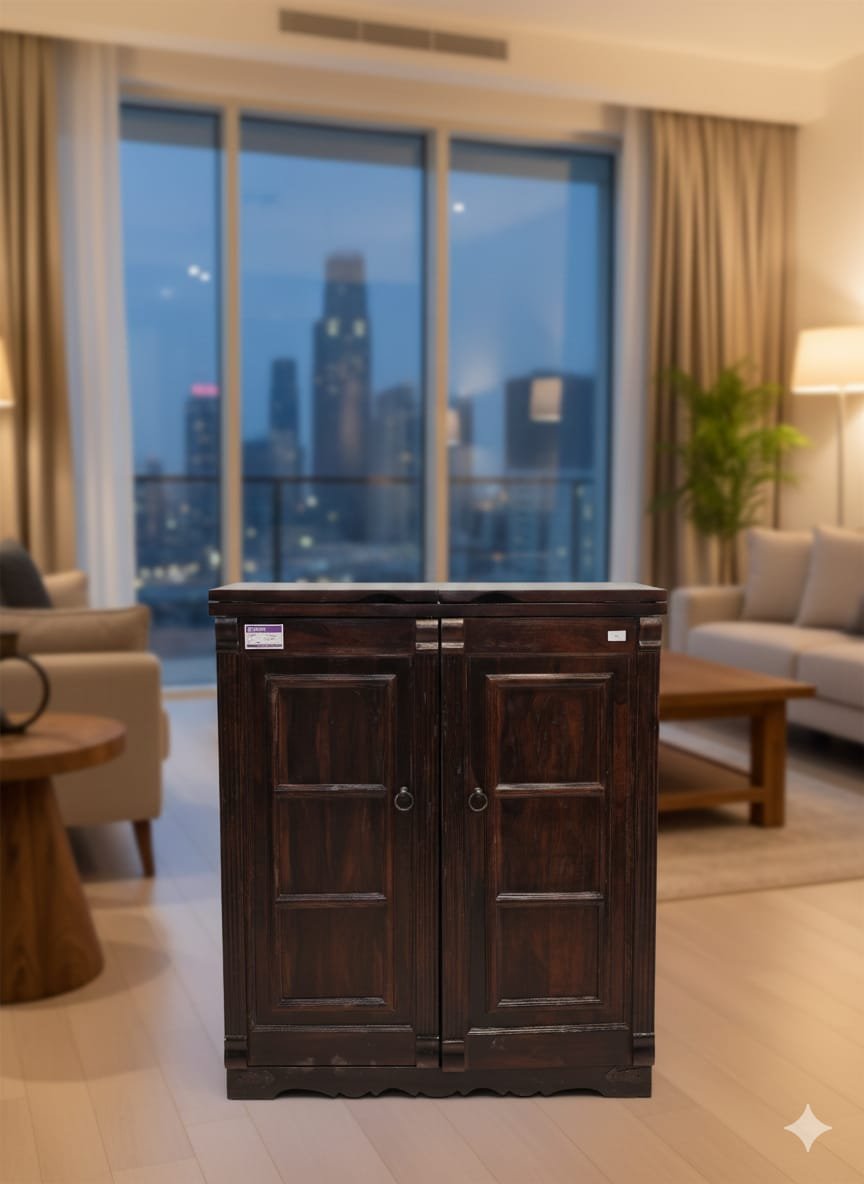 Royal Solid Wood Bar Counter / Luxury Home Bar Cabinet