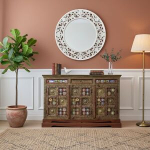 brass inly side bords