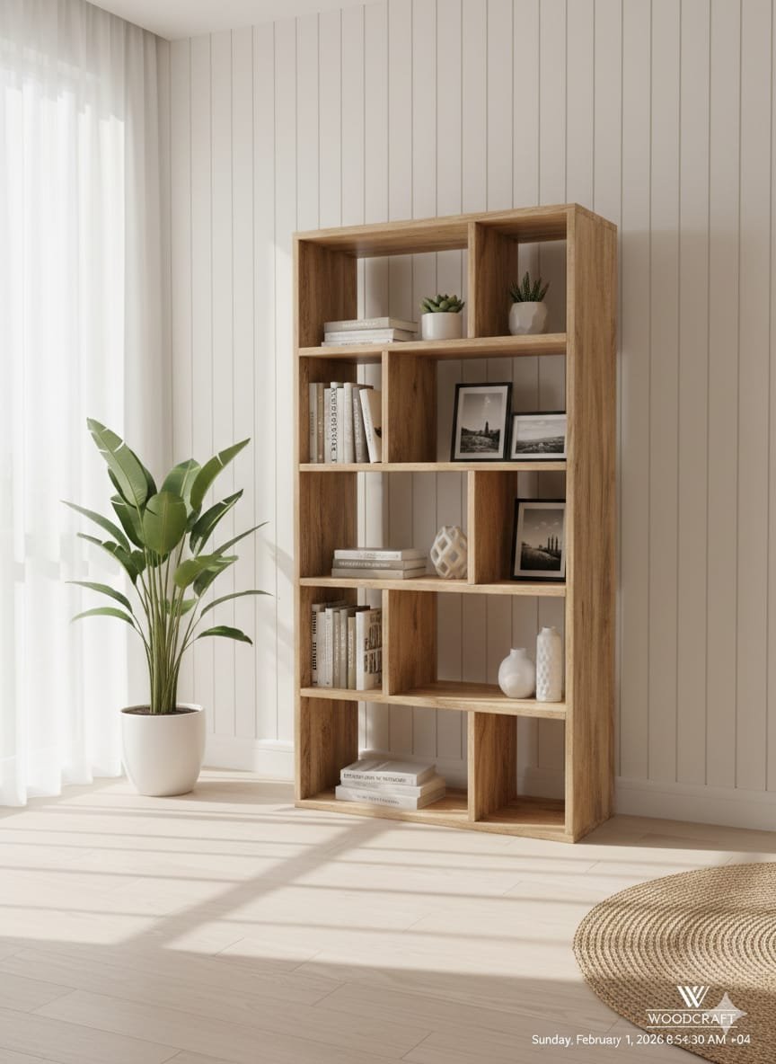 Mango wood book shelf - Image 2