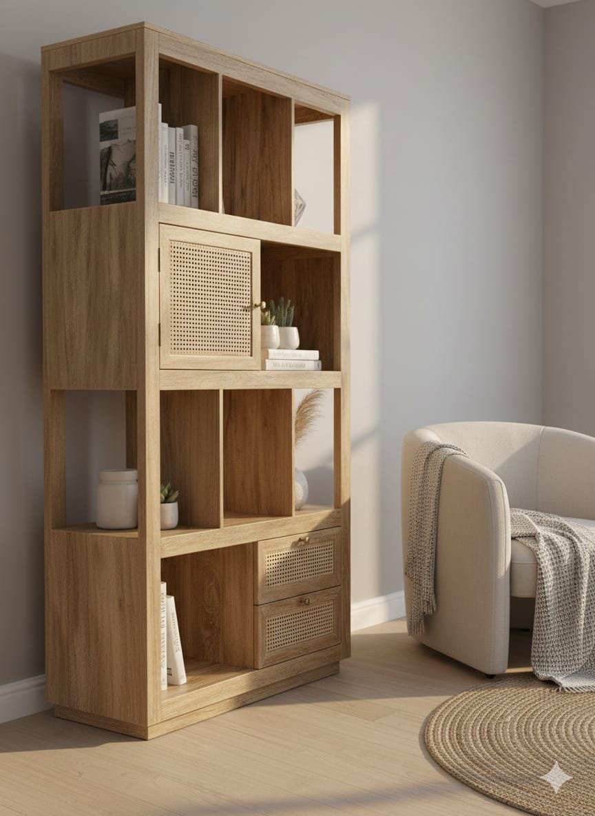 Mango wood book shelf - Image 2