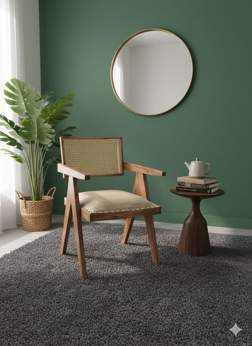 Timeless Elegance: The Jeanneret-Inspired Easy Chair. - Image 2