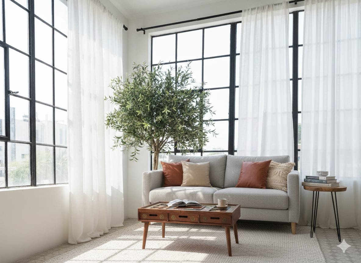 Timeless Craftsmanship: The Brass and Tile-Inlay Carved Coffee Table - Image 7