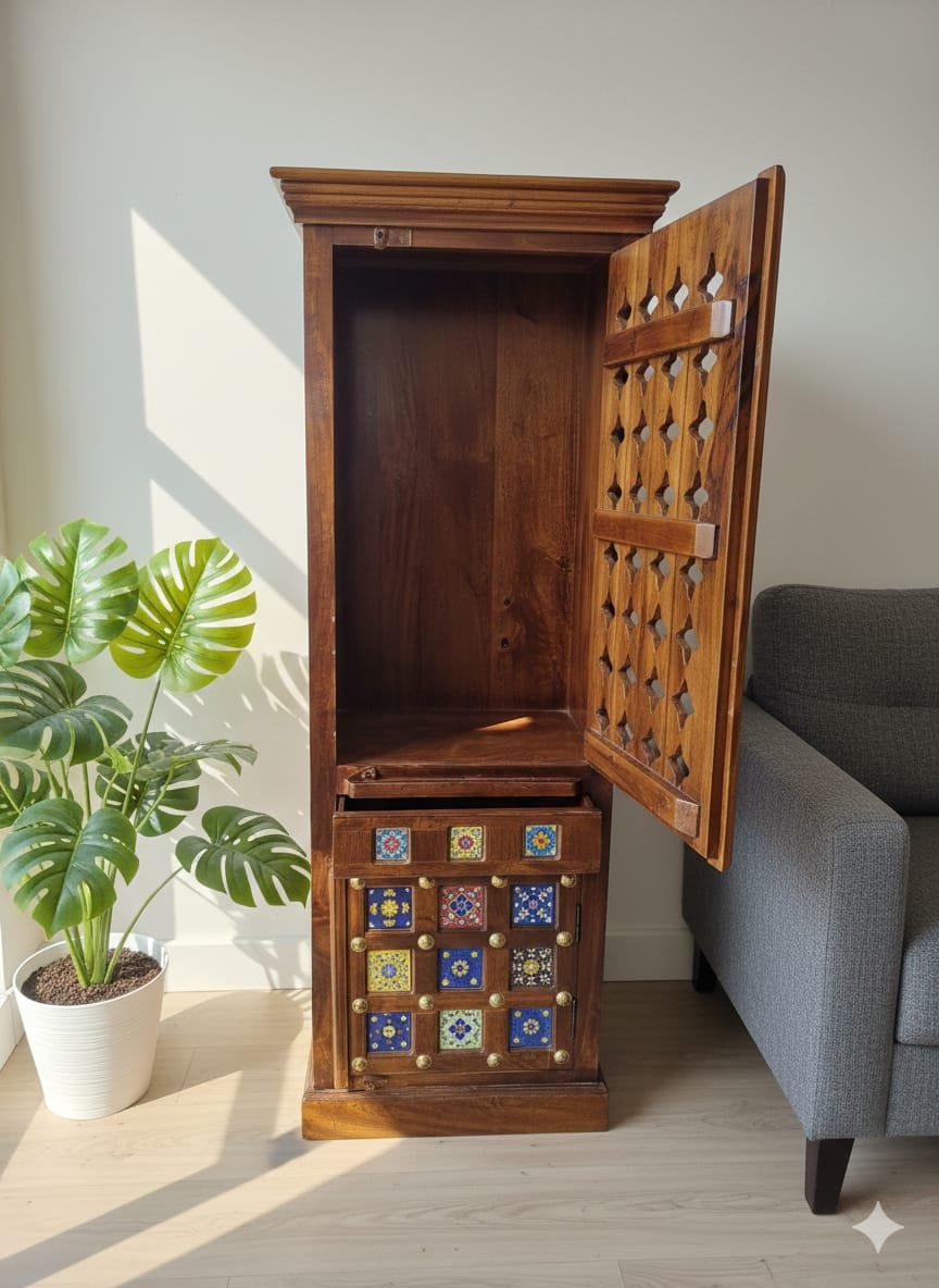 Indian Sheesham Wood Home Temple - Image 5