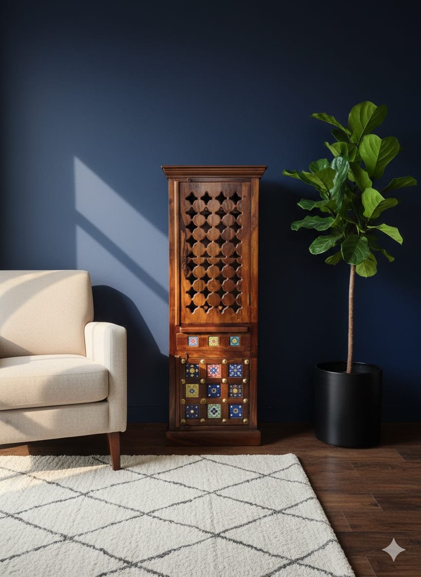 Indian Sheesham Wood Home Temple - Image 6