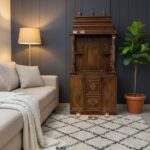 Handcrafted Indian Sheesham Wood Temple